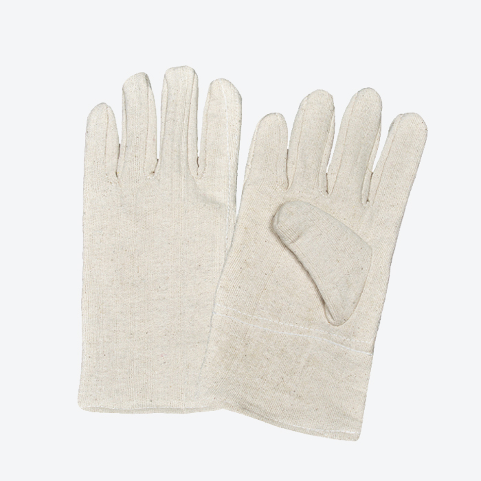 Jersey Gloves Fourchette Style Double Palm