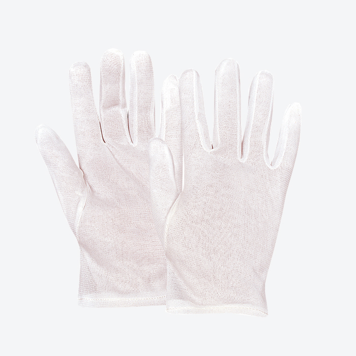 Nylon Perlon Gloves Fourchette Style